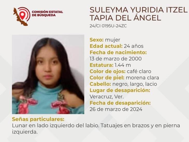 Desaparece mujer en la ciudad de Veracruz; urge su localización