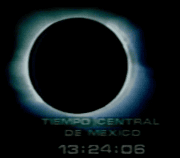 Así se vio el Eclipse Solar Total de 1991 en México