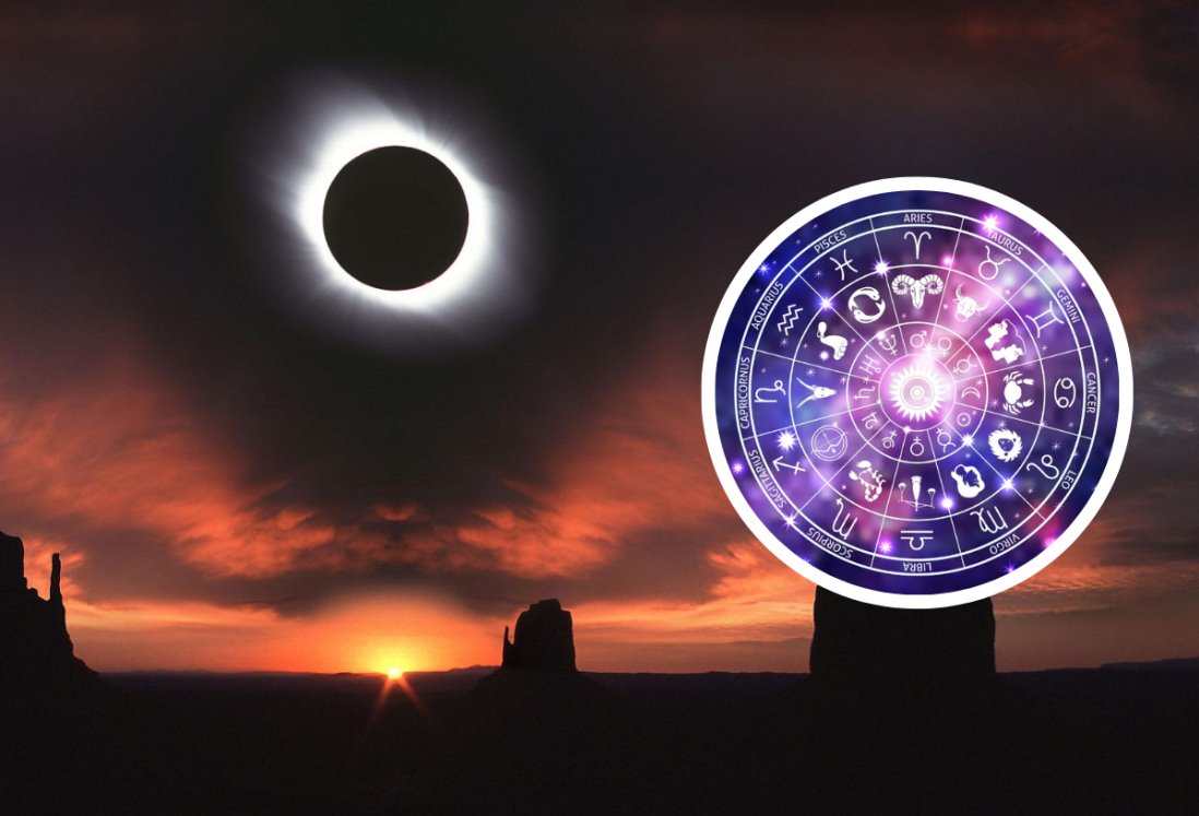 Estos 4 signos del zodíaco tendrán vibras positivas por el eclipse solar total