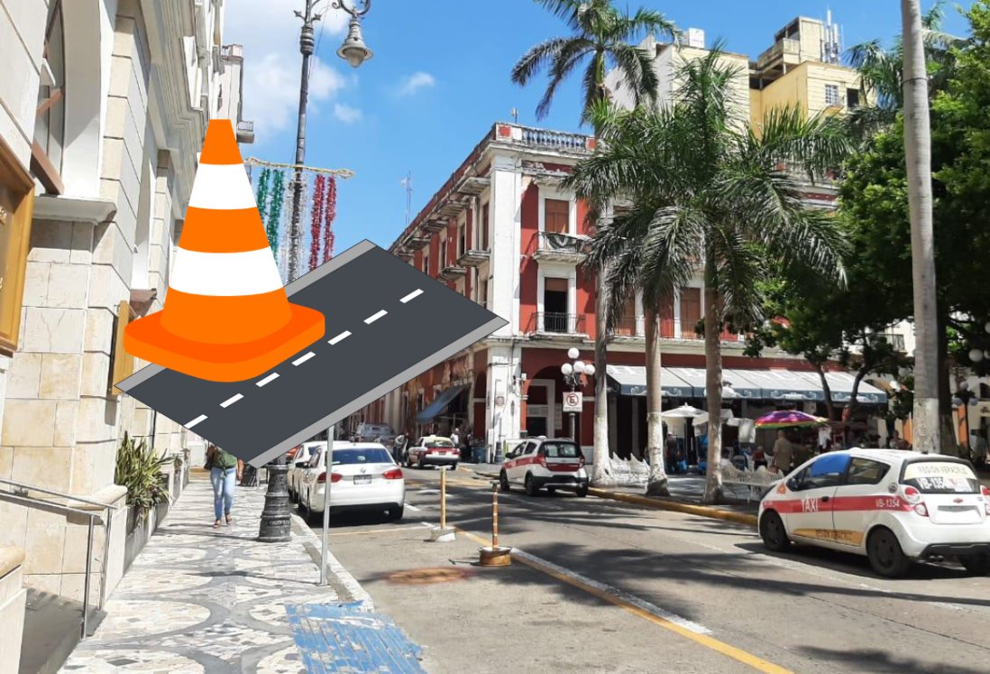 Estos serán los cierres viales en Veracruz el martes 9 de abril