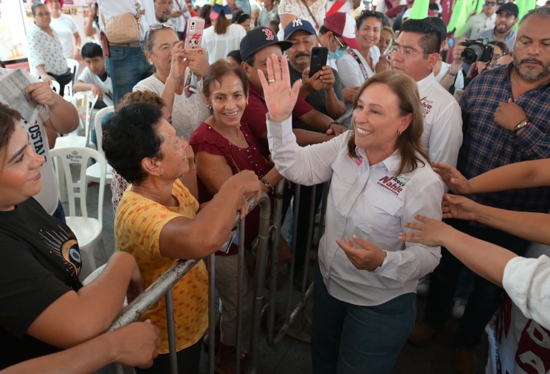 Rocío Nahle promete desarrollo carretero en Cuenca del Papaloapan, Veracruz