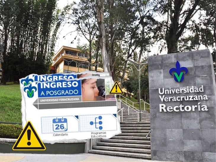 ¡Atención!: aspirante a posgrado UV, registro está próximo a culminar 