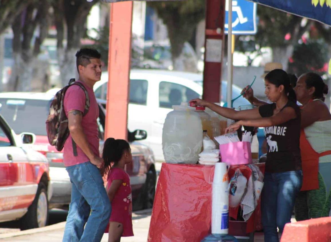 Altas temperaturas continúan afectando a Las Choapas