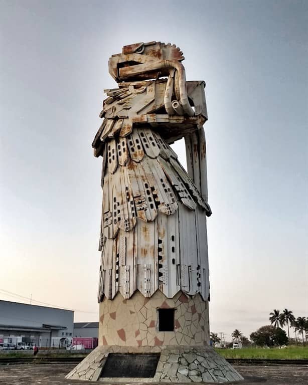 Este gran artista fue el creador de la escultura de acero en el parque industrial Bruno Pagliai