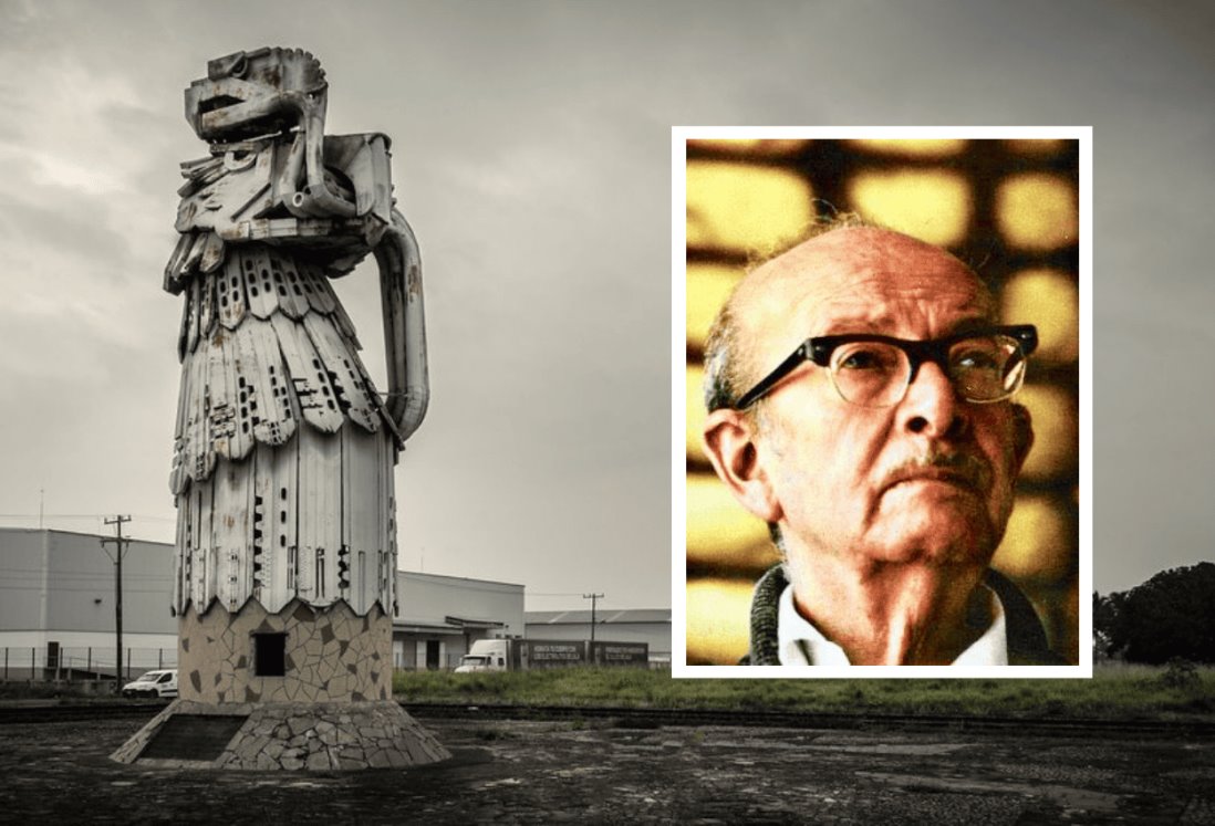 Este gran artista fue el creador de la escultura de acero en el parque industrial Bruno Pagliai