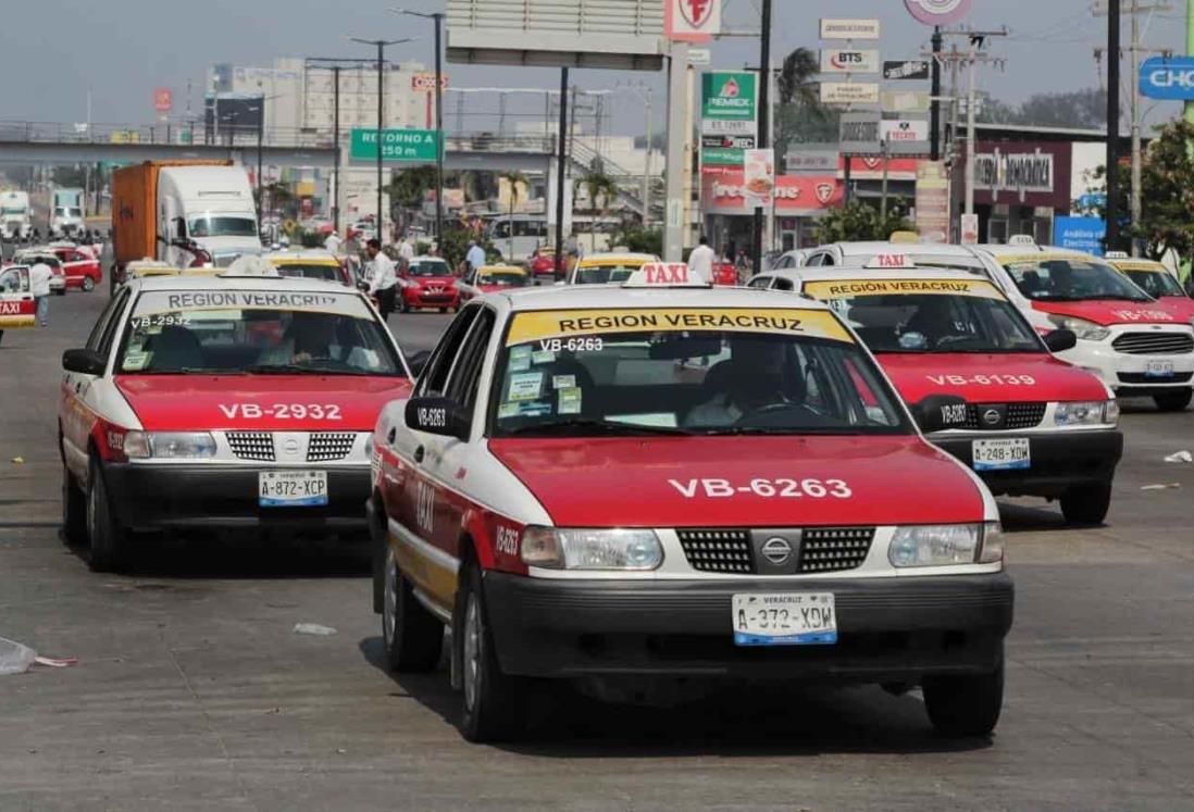 Taxistas piden aplicación digital para sugerir tarifas en Veracruz