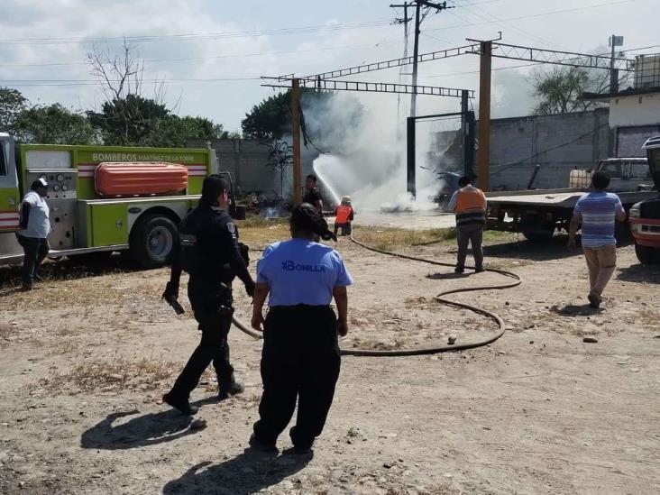 Nuevo incendio en Martínez de la Torre; ahora en un corralón