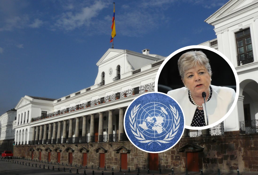México solicita a la Corte Internacional de Justicia suspender a Ecuador en la ONU
