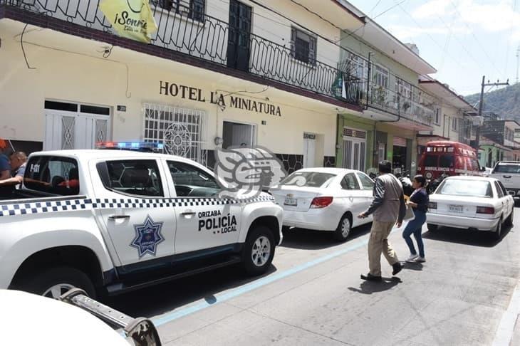 Hallan a mujer sin vida en hotel de Orizaba; presentaba huellas de violencia