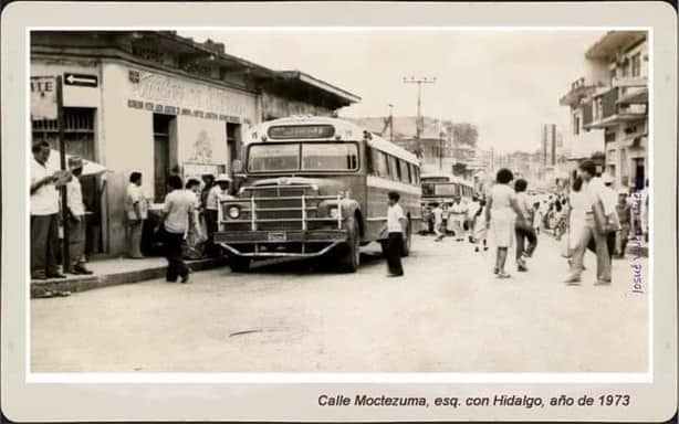 Así lucía la terminal de autobuses de Acayucan hace 50 años | FOTO