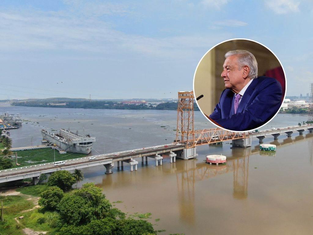 AMLO hace llamado a PROFEPA por contaminación en río Coatzacoalcos