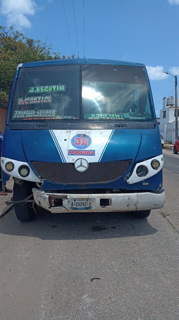 Estas son dificultades para mantener en buen estado el transporte público de Coatzacoalcos