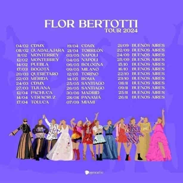 Concierto de Flor Bertotti en Veracruz: así puedes conseguir boletos al 2x1