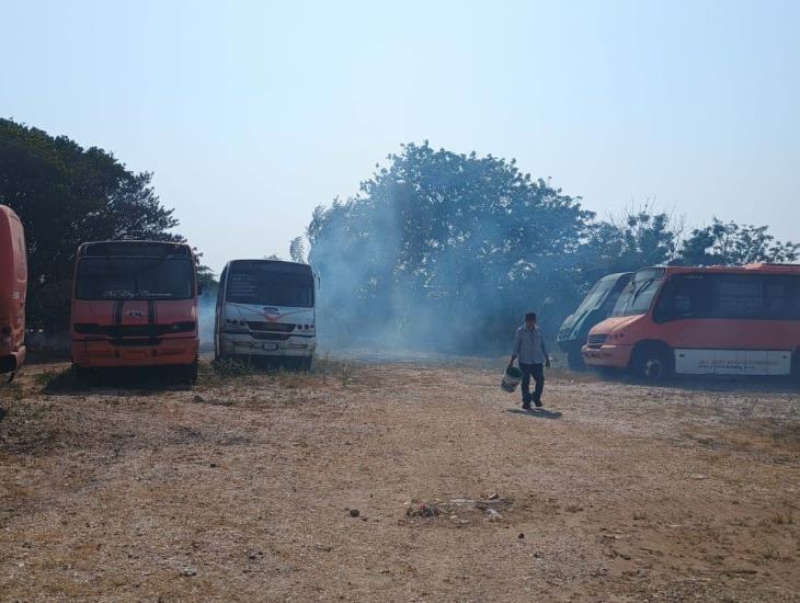 Mandan al corralón urbanos chatarra en Coatzacoalcos ¡son un peligro!