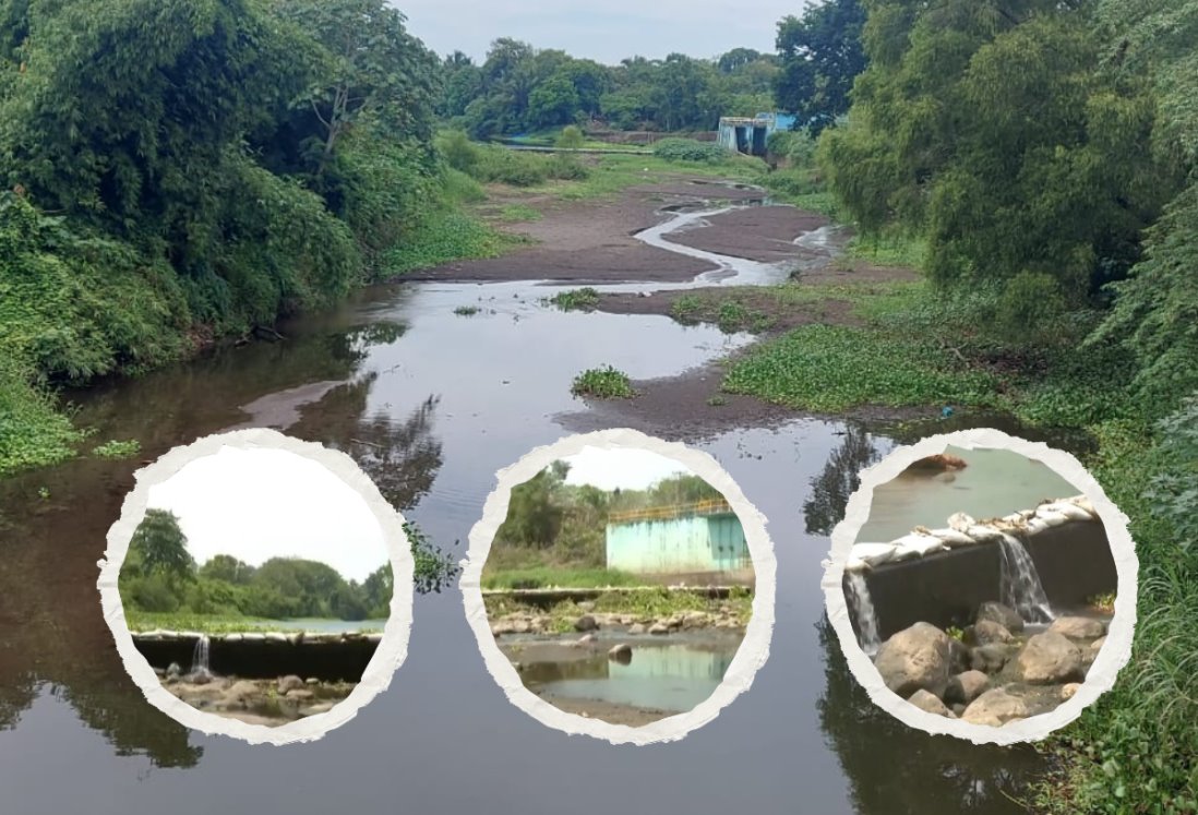 Disminuyen niveles del río Jamapa; afecta suministro de agua a colonias de Veracruz y Medellín de Bravo