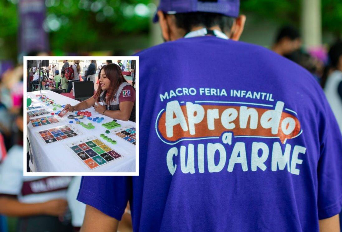 Anuncian la Feria Infantil Aprendo a Cuidarme en Veracruz; conoce la sede y horarios