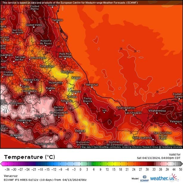 Así estará el clima en Veracruz este sábado 13 de abril