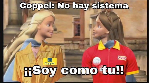 Estos son los mejores MEMES tras la caída de sistema en Coppel