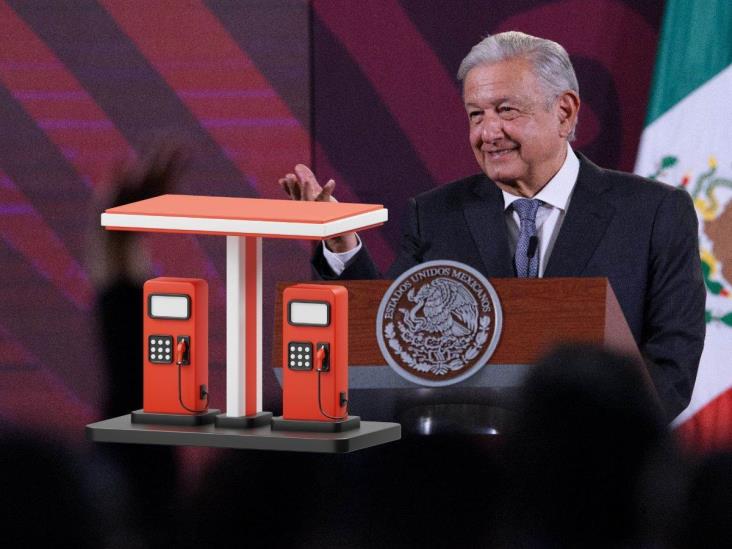 Gasolinera de Xalapa es exhibida en mañanera de AMLO; ¿por qué motivo?