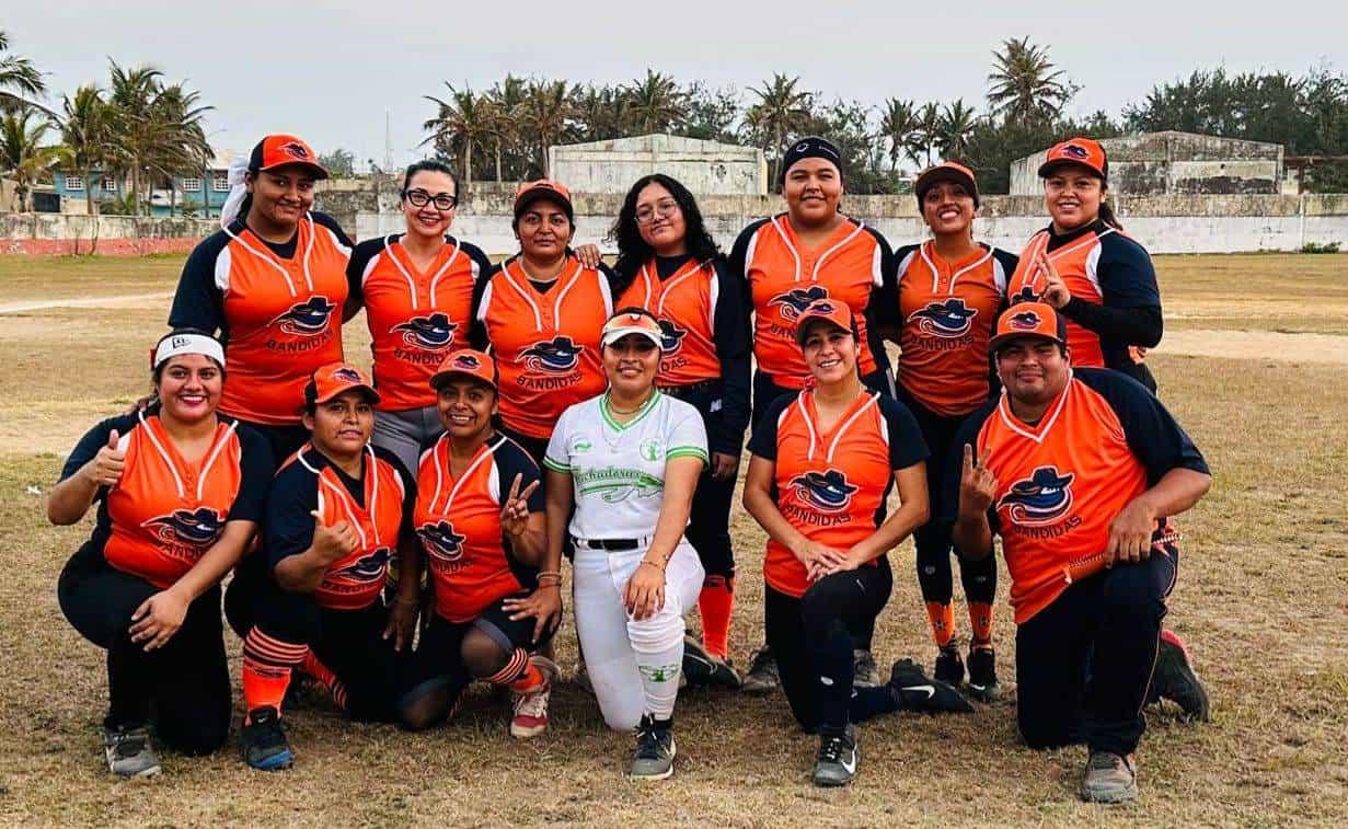 Bandidas quedó lista para torneo de softbol femenil