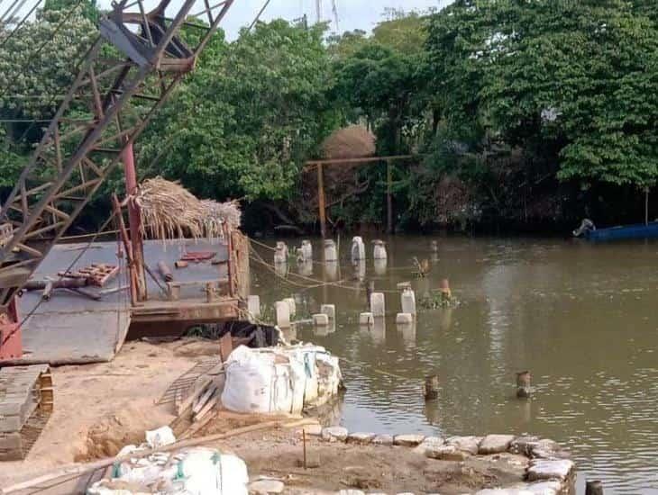 Concluyen trabajos en puente peatonal de área rural de Minatitlán ¿ya está en servicio?