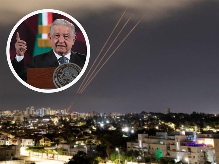 AMLO sobre conflicto Israel-Irán: Se debe buscar el diálogo para que cese la guerra