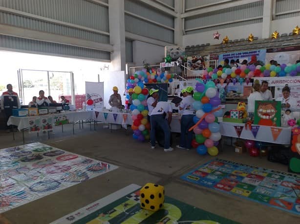 Realizan la Macro Feria Infantil Aprendo a Cuidarme en Boca del Río  