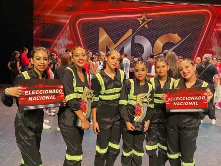 Euforia Dance de Nanchital y dos escuelas de Coatzacoalcos, obtuvieron pase a la fase Nacional