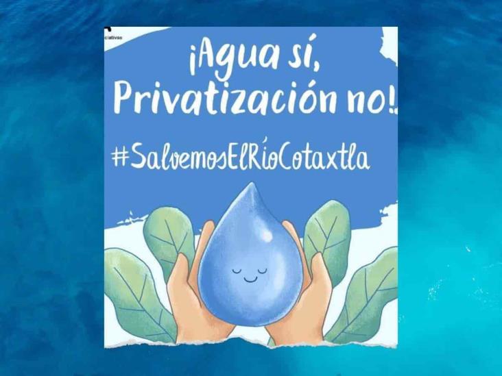 Se suma LAVIDA a lucha por el agua del río Cotaxtla