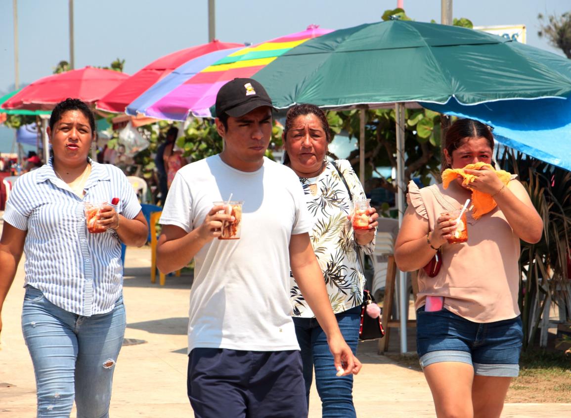 Sensación de 47 grados en Coatzacoalcos; ¿son los efectos del domo de calor?