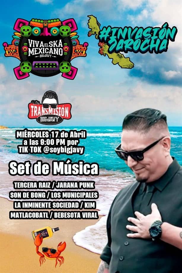 Vocalista de Inspector entrevistará a artistas de Coatzacoalcos