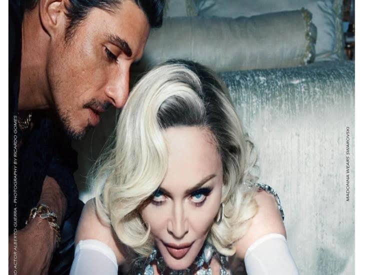 ¡Sí es él! Madonna comparte portada de revista con Alberto Guerra