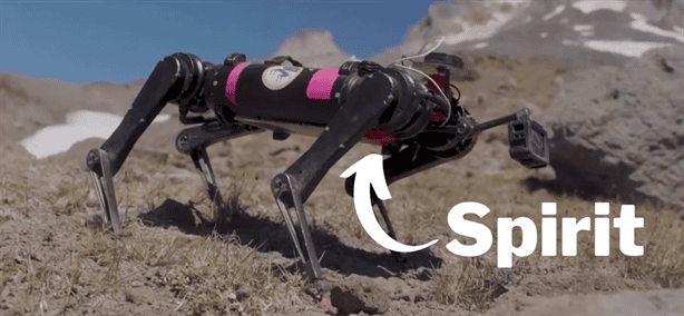 Conoce a Spirit, el robot cuadrúpedo que caminará en otros planetas | VIDEO