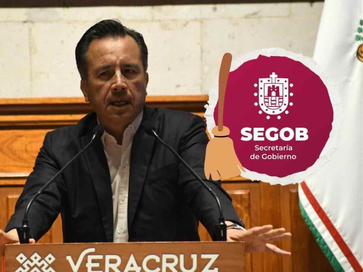 ¿Están haciendo ‘limpia’ en Segob? Gobernador de Veracruz responde