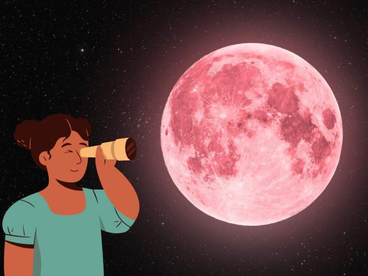 Luna Rosa 2024: este día de abril podrás apreciar el fenómeno astronómico