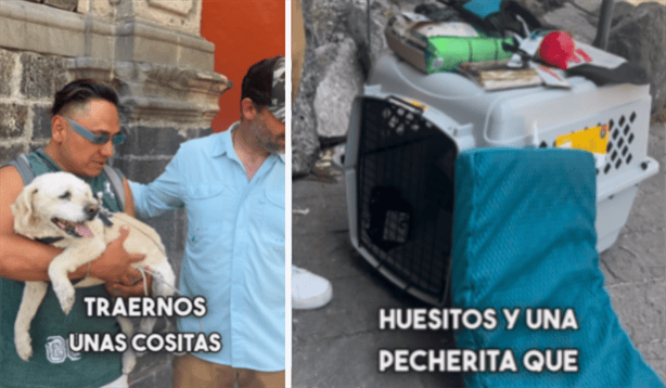 Por VIDEO VIRAL de dueño de perro enfermo sacado del metro, reciben ayuda de ex conductor de Survivor México