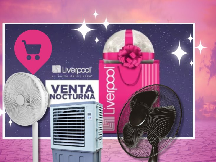 A días de la Venta Nocturna Liverpool, la tienda tiene estos ventiladores en descuento