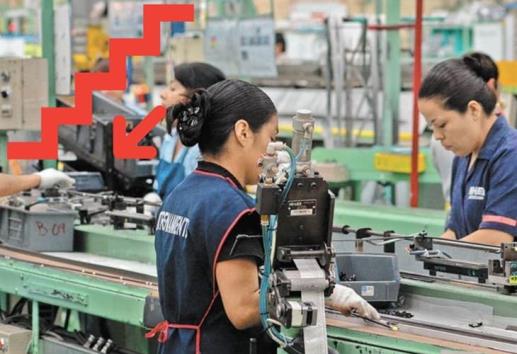 Industria manufacturera con ligero descenso en primer bimestre del año