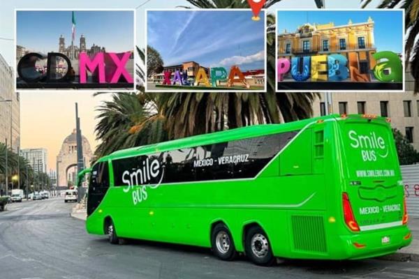 Smile Bus: estas son las rutas del nuevo servicio en Xalapa ¡checa! 