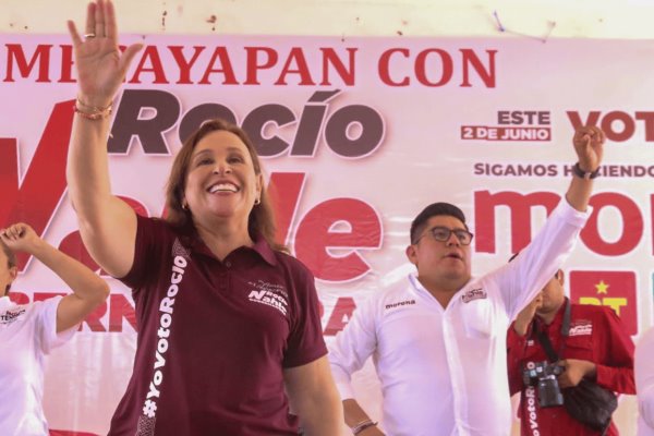 En Veracruz va a haber cambio de gobernador a gobernadora: Rocío Nahle