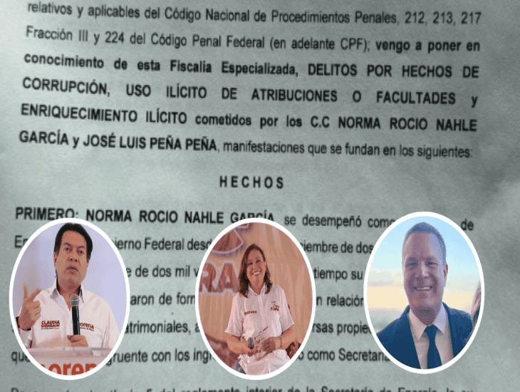 Tras denuncia ante FGR por propiedades, Mario Delgado y Rocío Nahle reprograman rueda de prensa