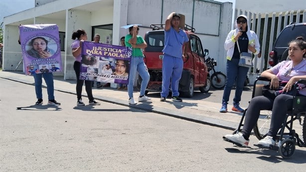 Con manifestación, exigen justicia para Paola, víctima de intento de feminicidio