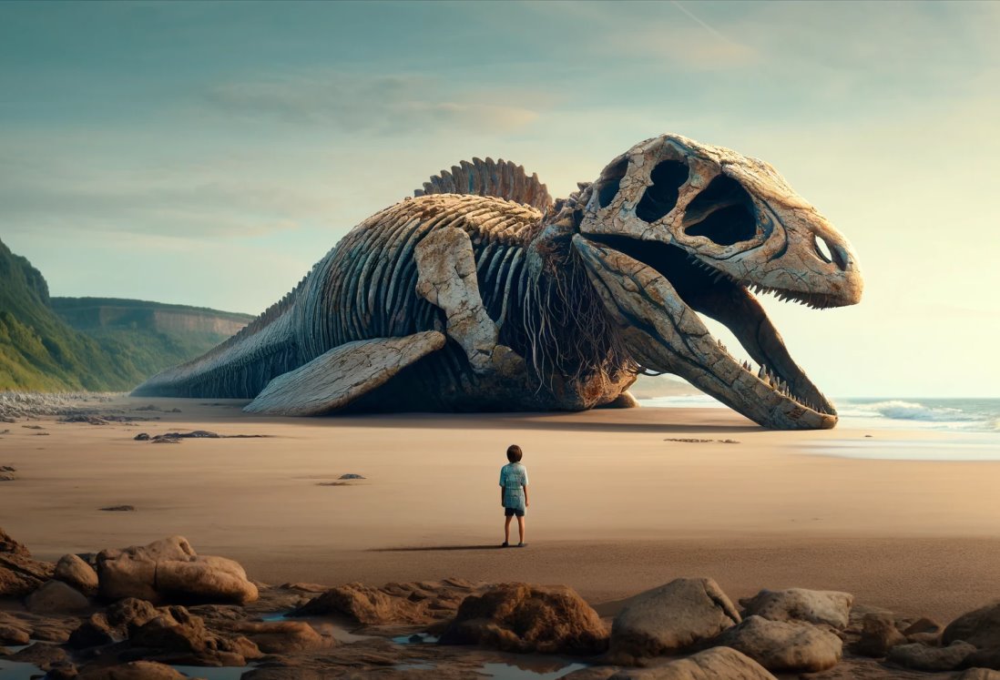 Descubrimiento asombroso: Niña de 11 años halla restos del reptil marino más grande del mundo