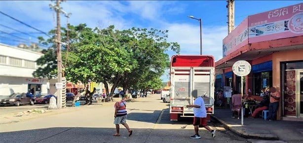 Así se ha visto el emblemático callejón Brunet en el centro de Coatzacoalcos con el paso del tiempo