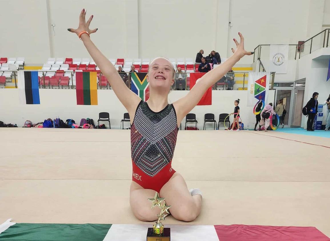 Bárbara Wetzel: así le fue a Gimnasta de Coatzacoalcos en mundial de Turquía