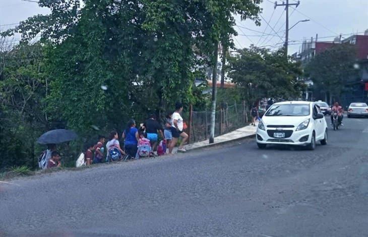 Tras accidentes, primaria de Misantla pide mejorar seguridad vial en la zona