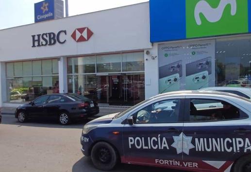 Asalto en Fortín; lo sorprenden al salir de un conocido banco