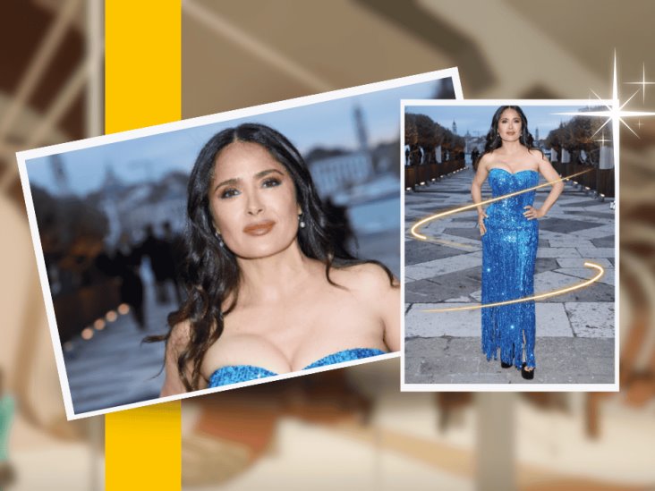 Salma Hayek deslumbra en Bienal de Venecia, así lucia la estrella veracruzana