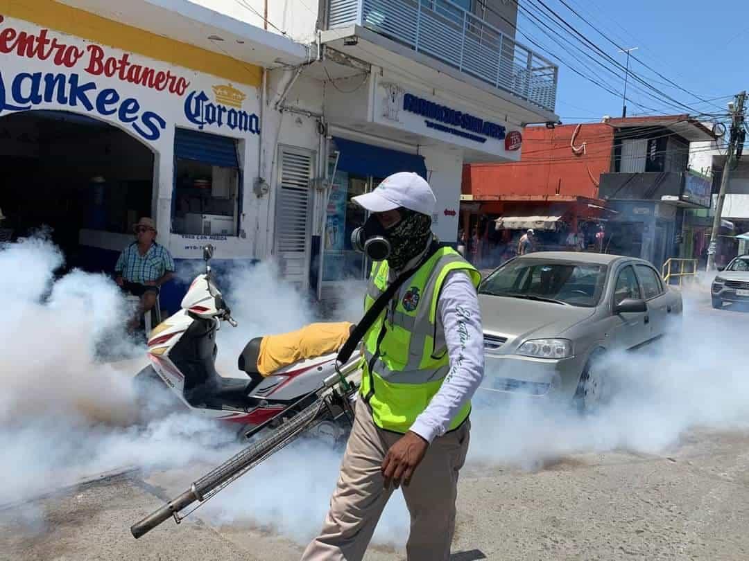 Intensa campaña de fumigación para acabar con el dengue en Alvarado