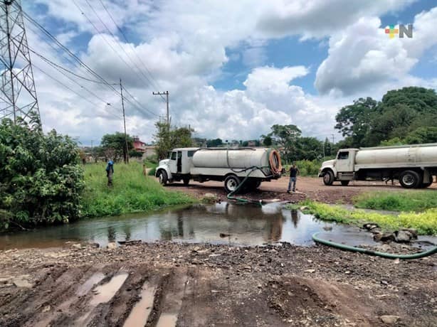 El huachicol de agua amenaza manantiales en Xalapa